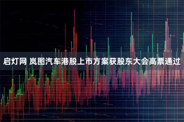 启灯网 岚图汽车港股上市方案获股东大会高票通过