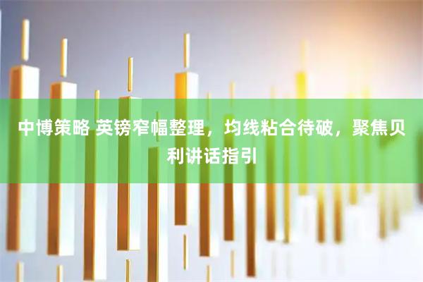 中博策略 英镑窄幅整理，均线粘合待破，聚焦贝利讲话指引