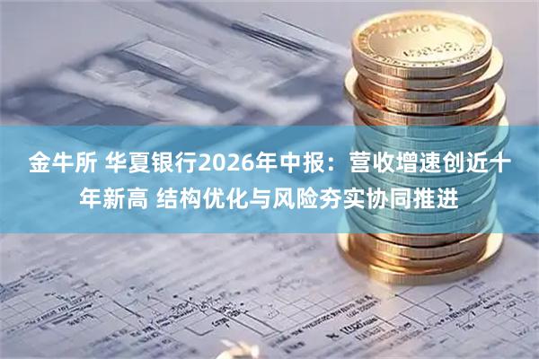 金牛所 华夏银行2026年中报:营收增速创近十年新高 结构优化与风险夯实协同推进